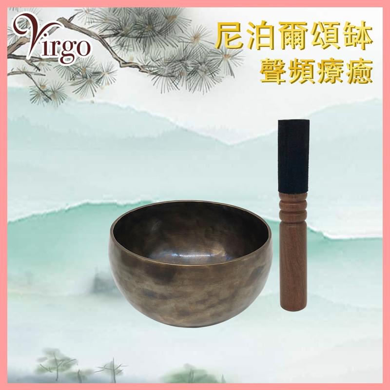 16CM Nepalese Old Bronze Singing Bowl (V-SINGING-BOWL-16CM)