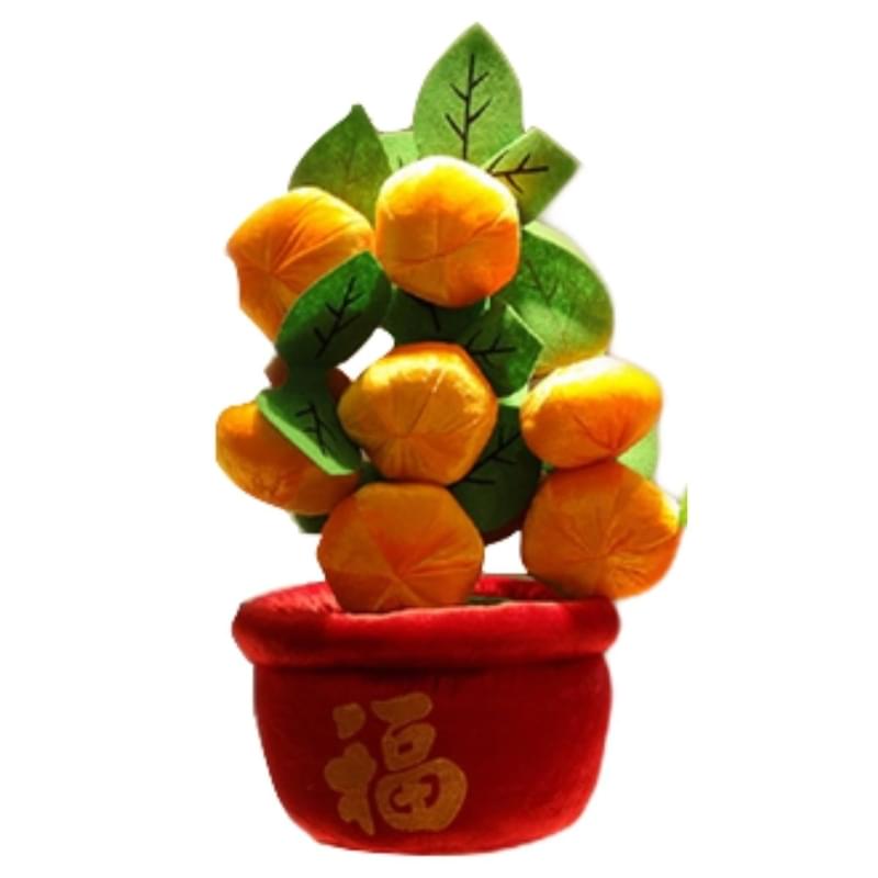 Cute simulation Chinese New Year Lucky Orange Tree(Small), House Home Decoration (V-PLANT-TANG-S)