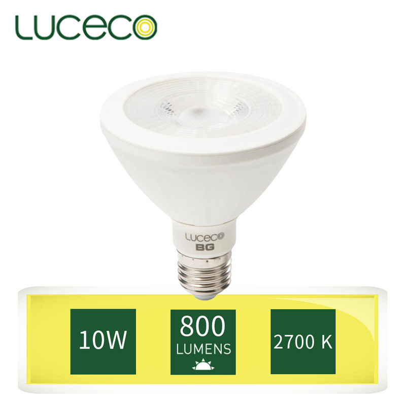 LUCECO - LED燈泡 PAR30射燈 10W 2700K黃光/暖白光 E27鏍頭（型號：LP30W10W80）