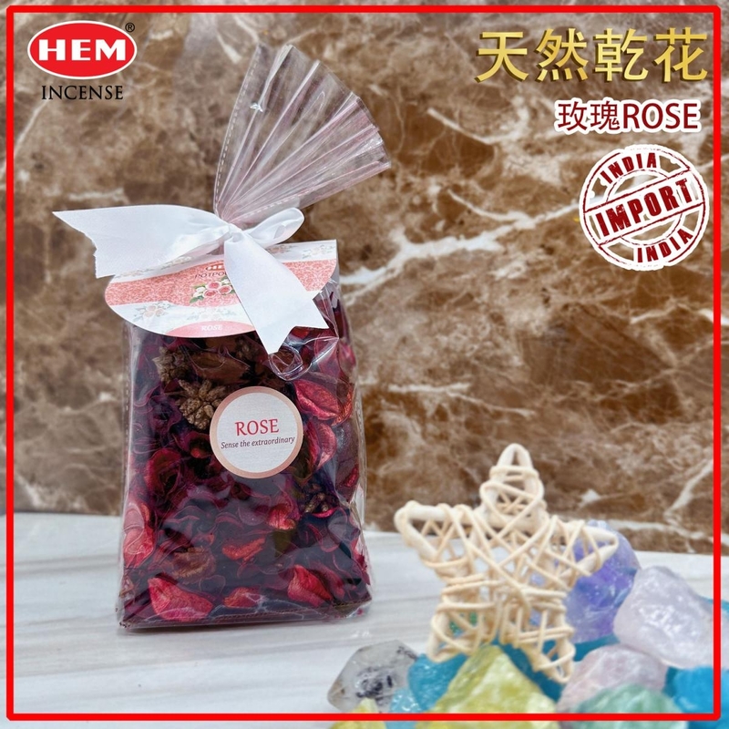 Rose Fresh Potpourri scented air dried flowers preserved floral materials HBAG-POTPOURRI-ROSE