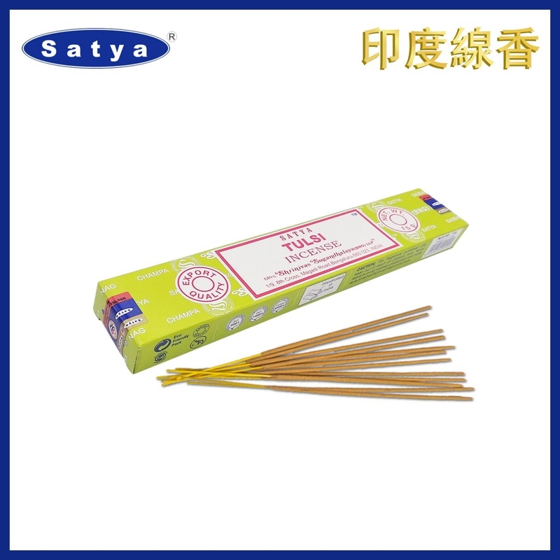 (15g/box) TULSI 100% natural Indian handmade incense sticks SIS8-15G-TULSI