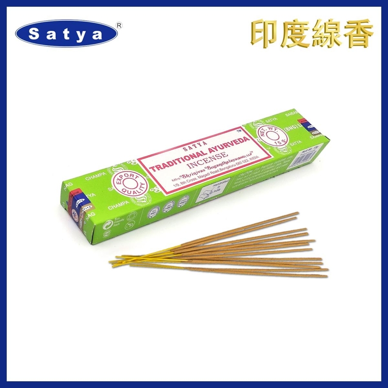 (15g/box) TRADITIONAL AYURVEDA 100% natural Indian handmade incense sticks SIS8-15G-TRADITIONAL-AYURVEDA