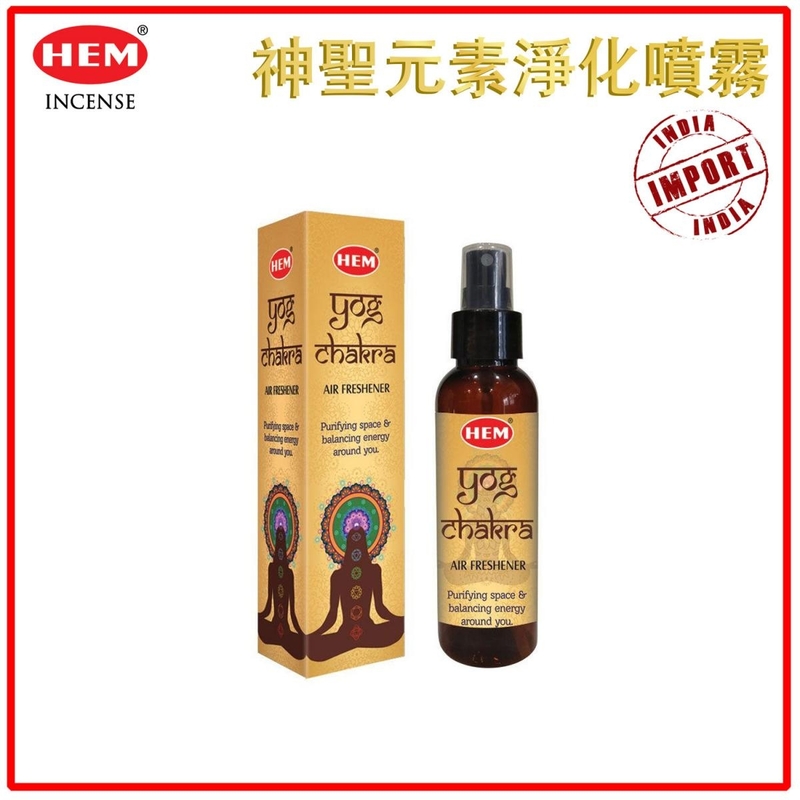 平衡脈輪香味神聖元素淨化噴霧100ml(有機ORGANIC) 祈福噴霧 神聖噴霧 香氛噴霧 能量清潔噴霧 靈性噴霧 能量淨化噴霧 芳香噴霧 草本噴霧 HSPRAY-AIR-YOG-CHAKRA