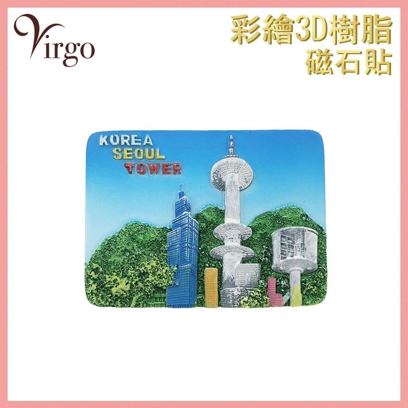 磁石貼 (12款)彩繪3D樹脂磁石貼 禮物 手信 維多利亞港 雪櫃磁石貼 冰箱貼推薦 立體樹脂磁鐵 風景紀念品磁貼 多樣設計 防水耐用 磁石貼推薦 冰箱貼推介 VHOME-DECO-MAGNET-12