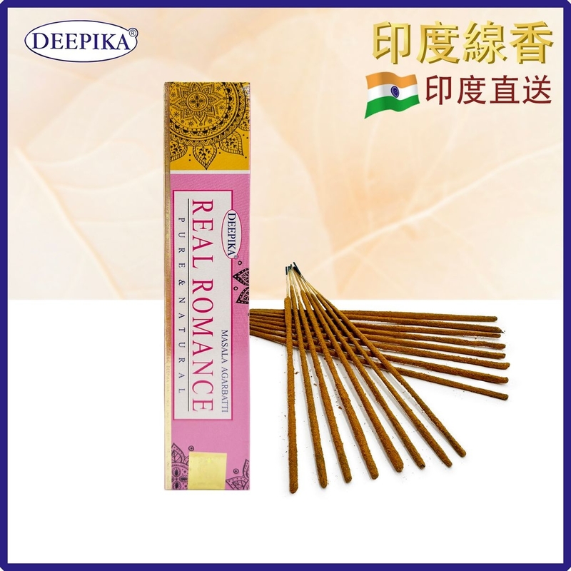 Aromatherapy sticks Indian Incense DEEPIKA REAL ROMANCE incense stick DP-IESK-REAL-ROMANCE