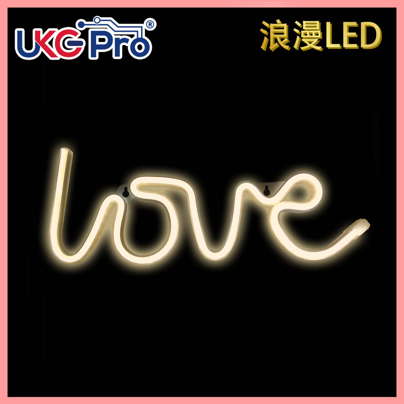 LOVE LED Decoration Neon Wall Light, Christmas  birthday Graduation Ceremony party (ULD-LOVE-WM)
