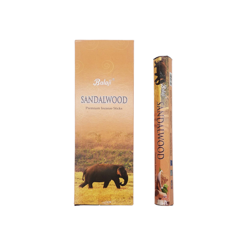 SANDALWOOD 100% Natural Handmade Indian world class incense stick meditating (BHEX-PRE-SANDALWOOD)