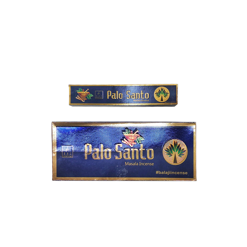 (15g per box) PALO SANTO 100% natural Indian handmade Masala incense sticks  BIS8-15G-PALO-SANTO