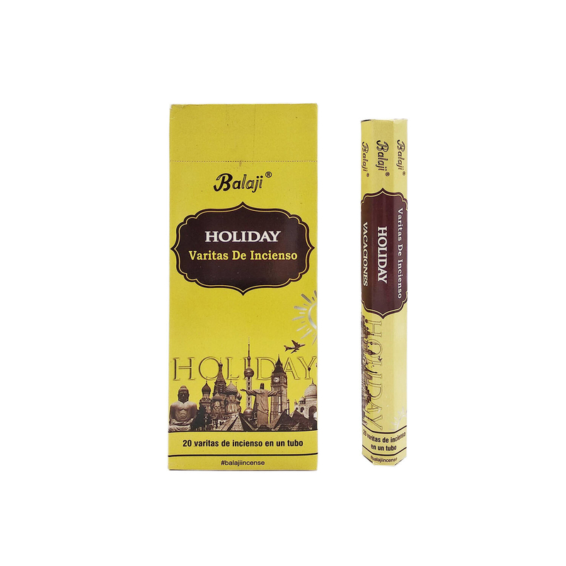 HOLIDAY Incense Stick, India 100% Natural Handmade world class (BHEX-STD-HOLIDAY)