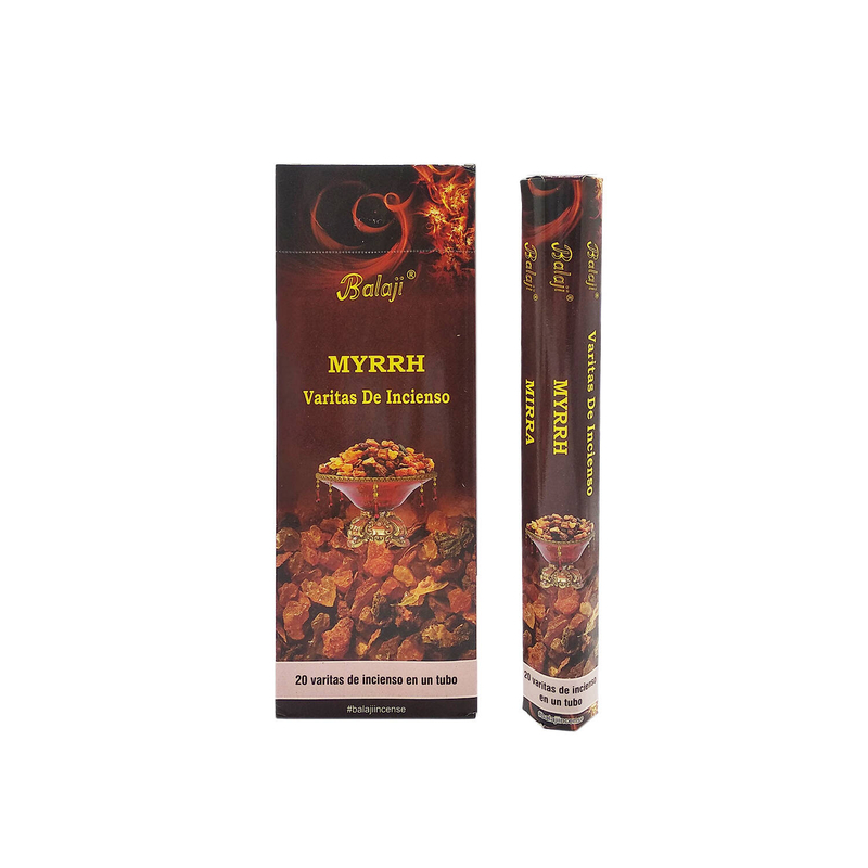 MYRRH Incense Stick, India 100% Natural Handmade world class (BHEX-STD-MYRRH)
