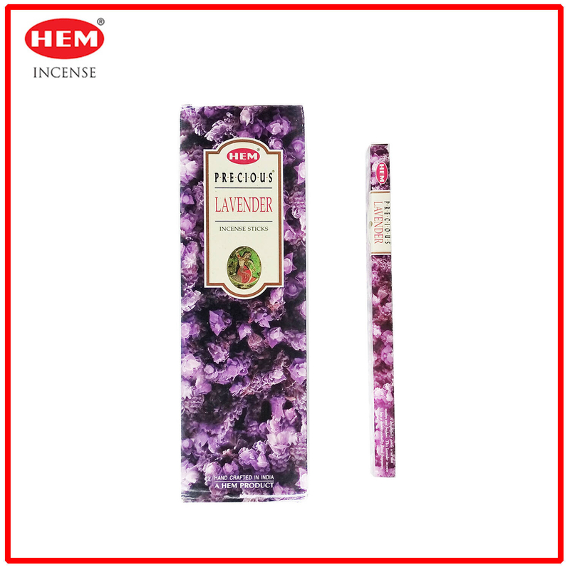 (8 pcs per box) LAVENDER Travel 100% natural Indian handmade travel incense sticks HSQUARE-LAVENDER